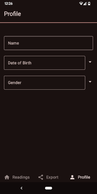 User profile